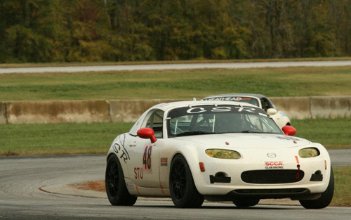 Chris Smith Racing MX-5 and MAZDASPEED 
Win 1st in SCCA 13hr VIR using Motec M400, motec SDL3, and motec PDM30. all wired by Electron speed. 
Driven by Charles Espenlaub, Jim Jordan, and Charlie Putman  