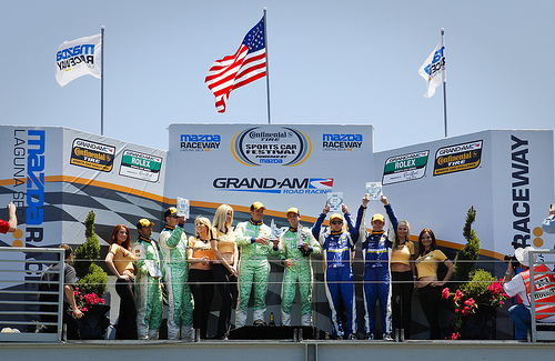 Electron speed fills the ST podium at Mazda Raceway Laguna Seca