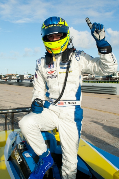 Tristan Nunez wins Sebring with help from a Motec system from Electron Speed